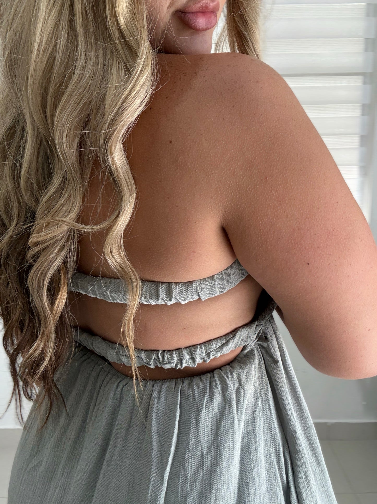 Sage Mini Dress