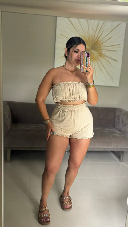 Solenne Short Set