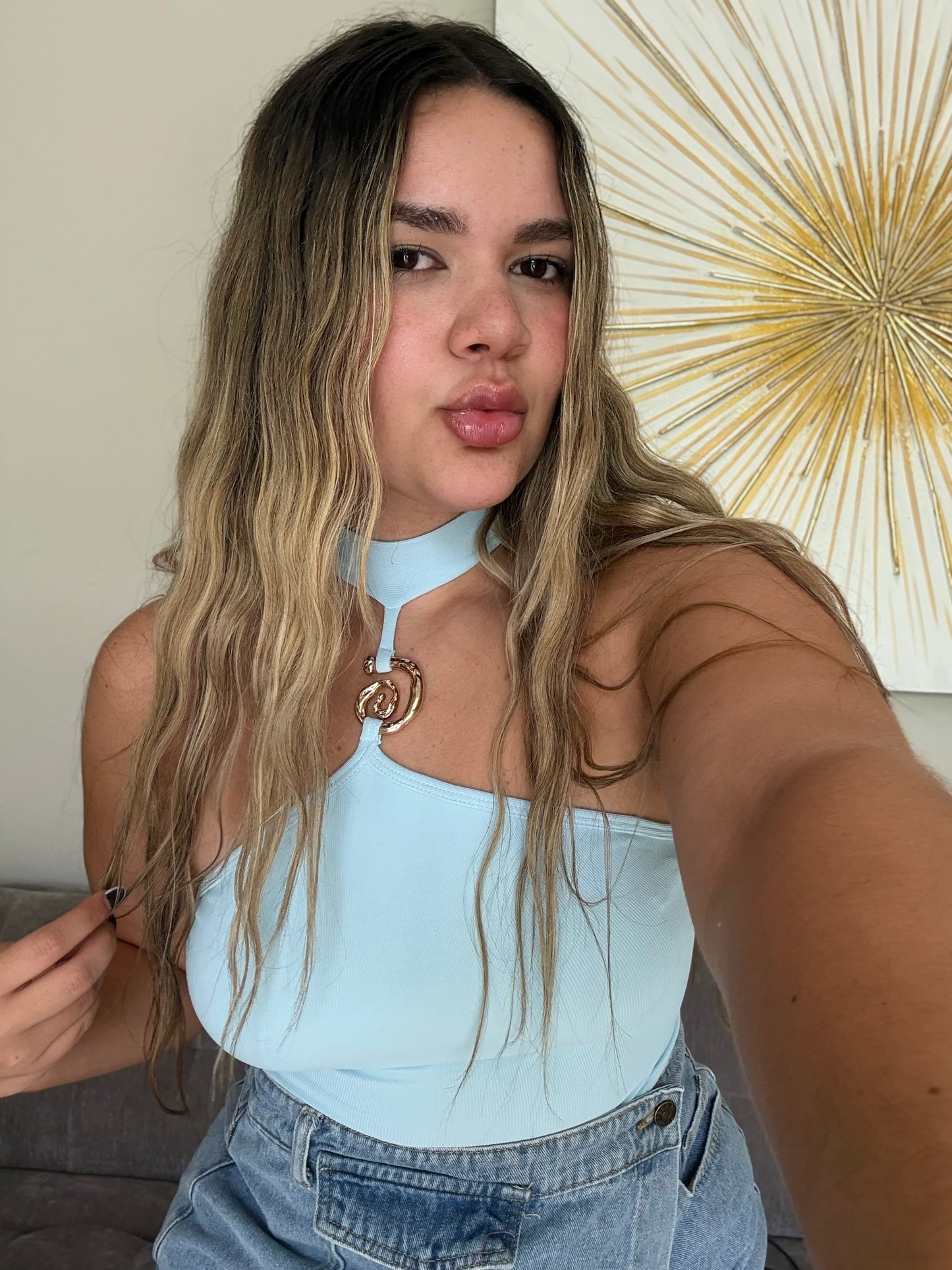 Baby Blue Bodysuit