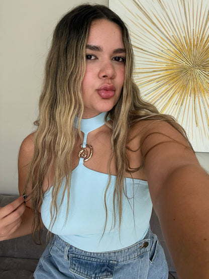 Baby Blue Bodysuit